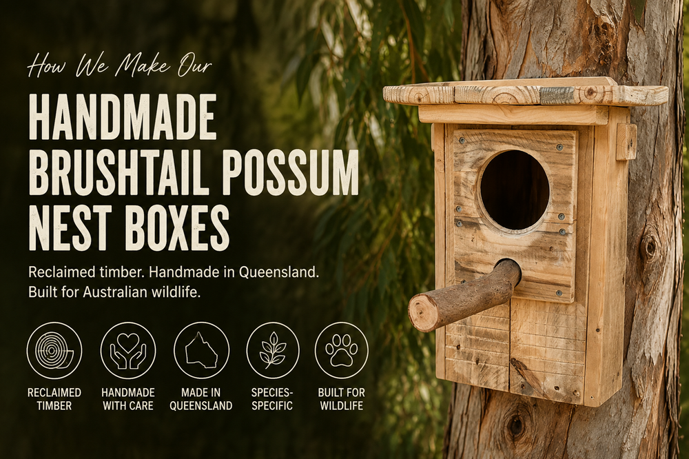 How We Make Our Handmade Brushtail Possum Nest Boxes
