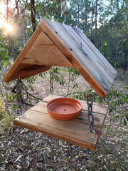 🐦 Handmade Timber Bird Feeder
