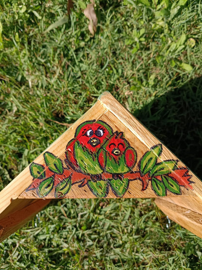 🐦 Handmade Timber Bird Feeder