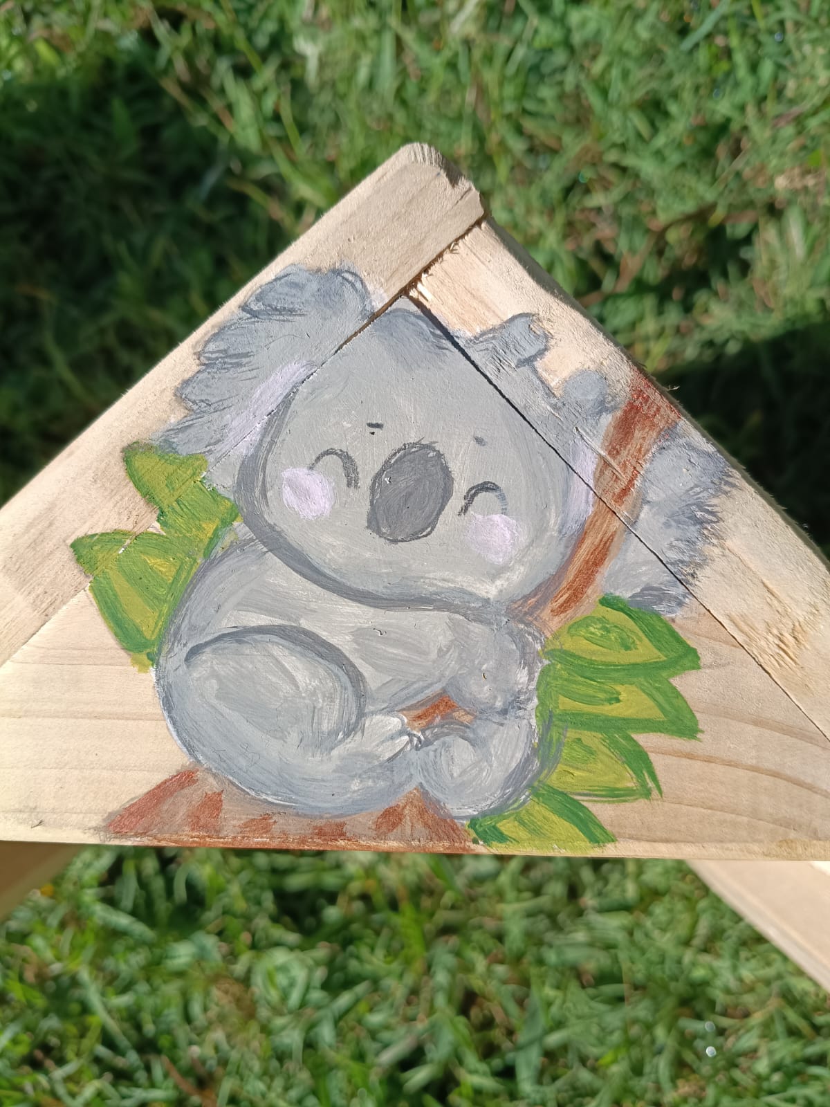 🐦 Handmade Timber Bird Feeder