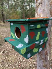 🦉 Owl & Wood Duck Box – Handmade Duckling-Safe Nest Box