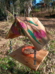 🐦 Handmade Timber Bird Feeder