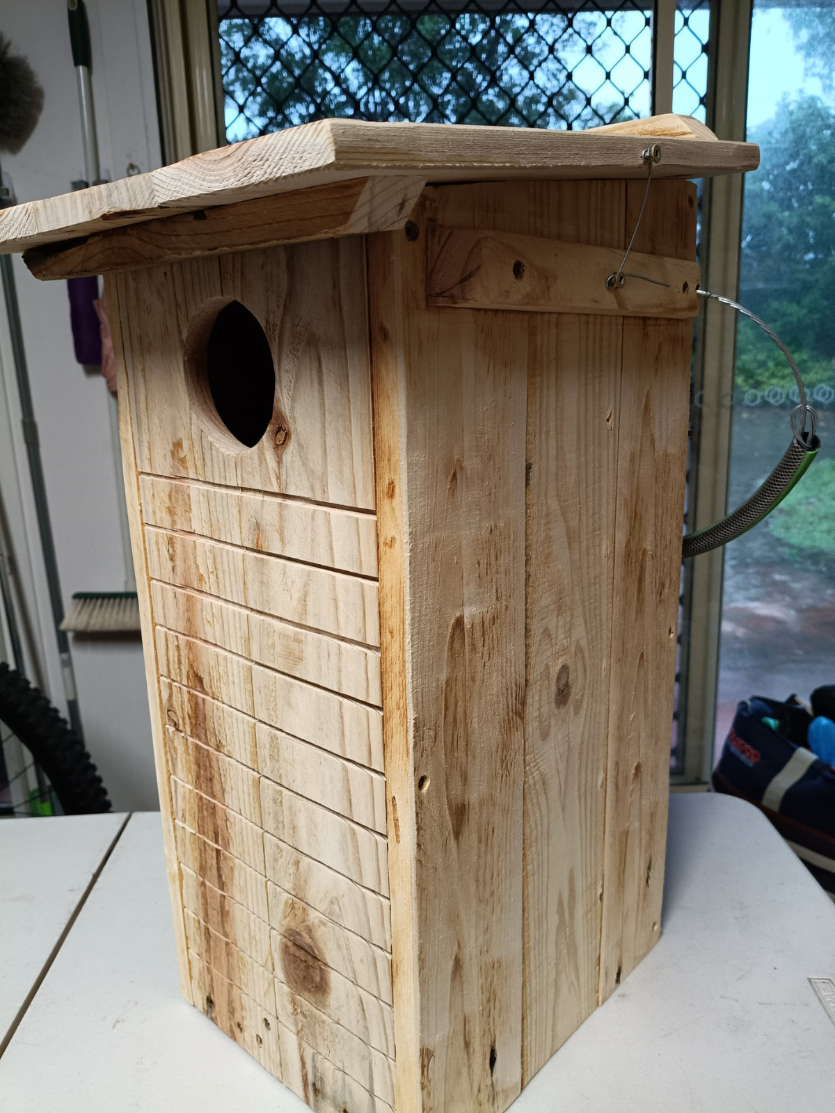 🦜 Bird Box – Handmade Parrot Nest Box