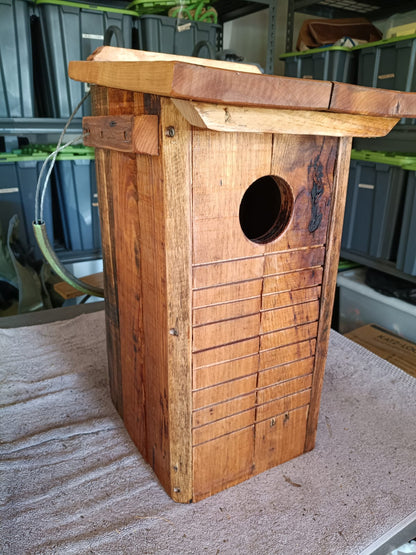 🦜 Bird Box – Handmade Parrot Nest Box