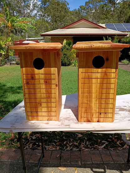🦜 Bird Box – Handmade Parrot Nest Box
